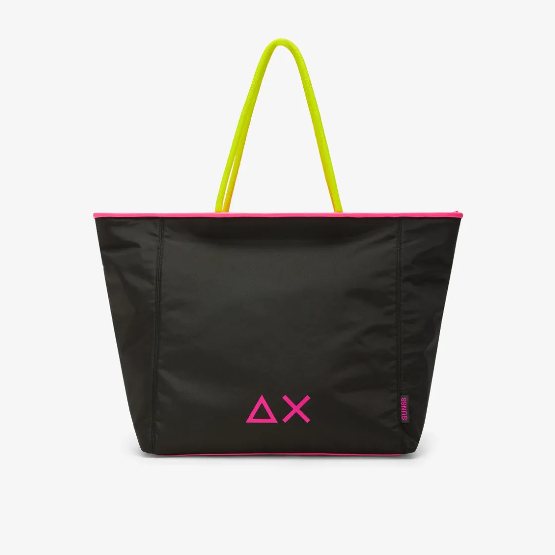 Hot Shopping bag Jacqueline in nylon nero Donna Borse