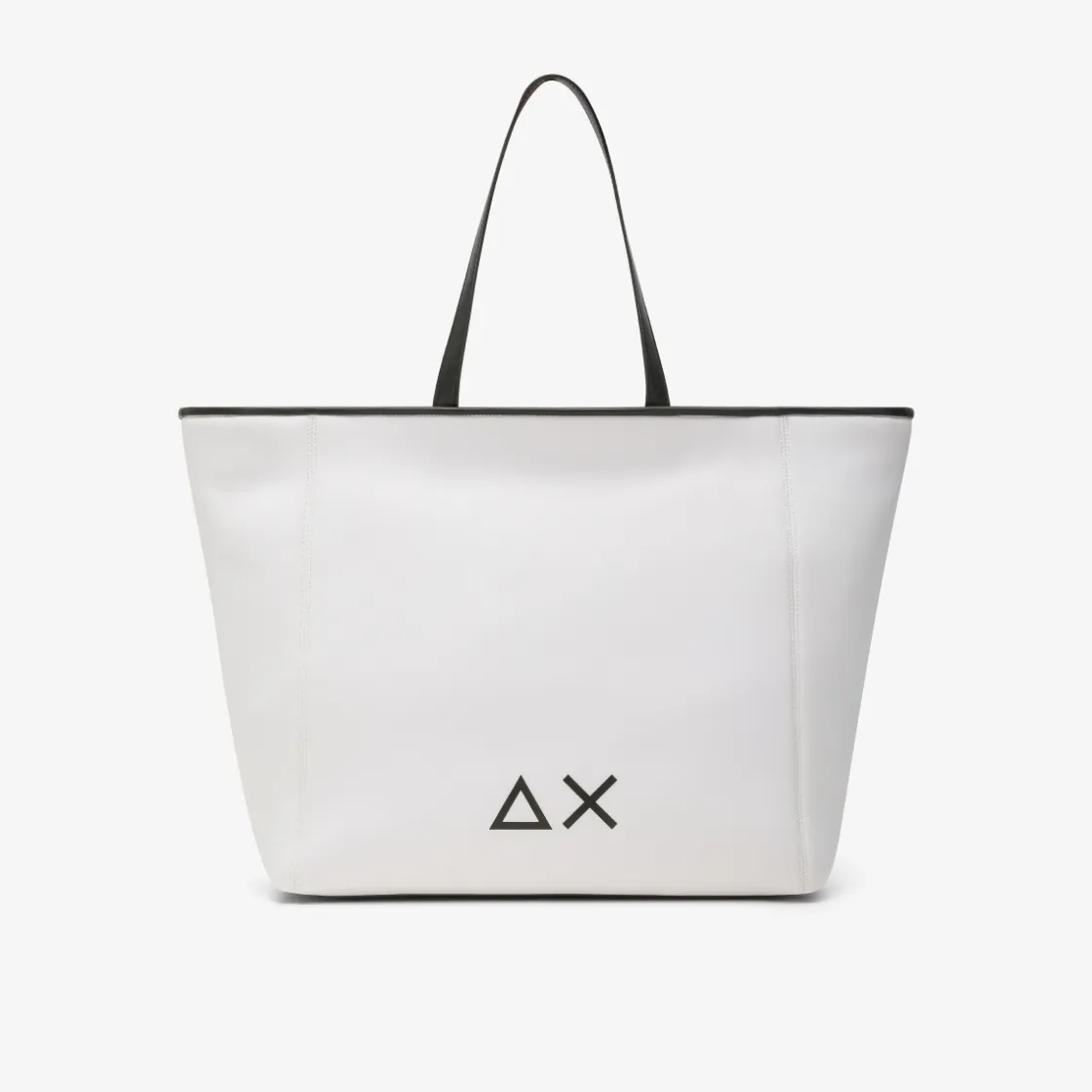 Fashion Shopping bag Jacqueline in scuba bianco Donna Borse