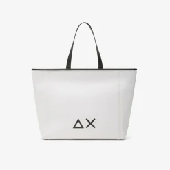 Online Shopping bag Jacqueline in scuba bianco Donna Borse