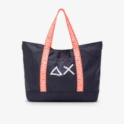 Discount Shopping bag mare in nylon blu navy Uomo Accessori|Accessori Uomo