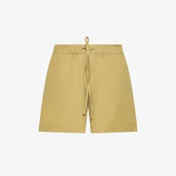 Discount Shorts in cotone beige Donna Pantaloni