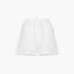 Clearance Shorts in cotone bianco panna Donna Pantaloni