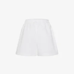 Clearance Shorts in cotone bianco panna Donna Pantaloni