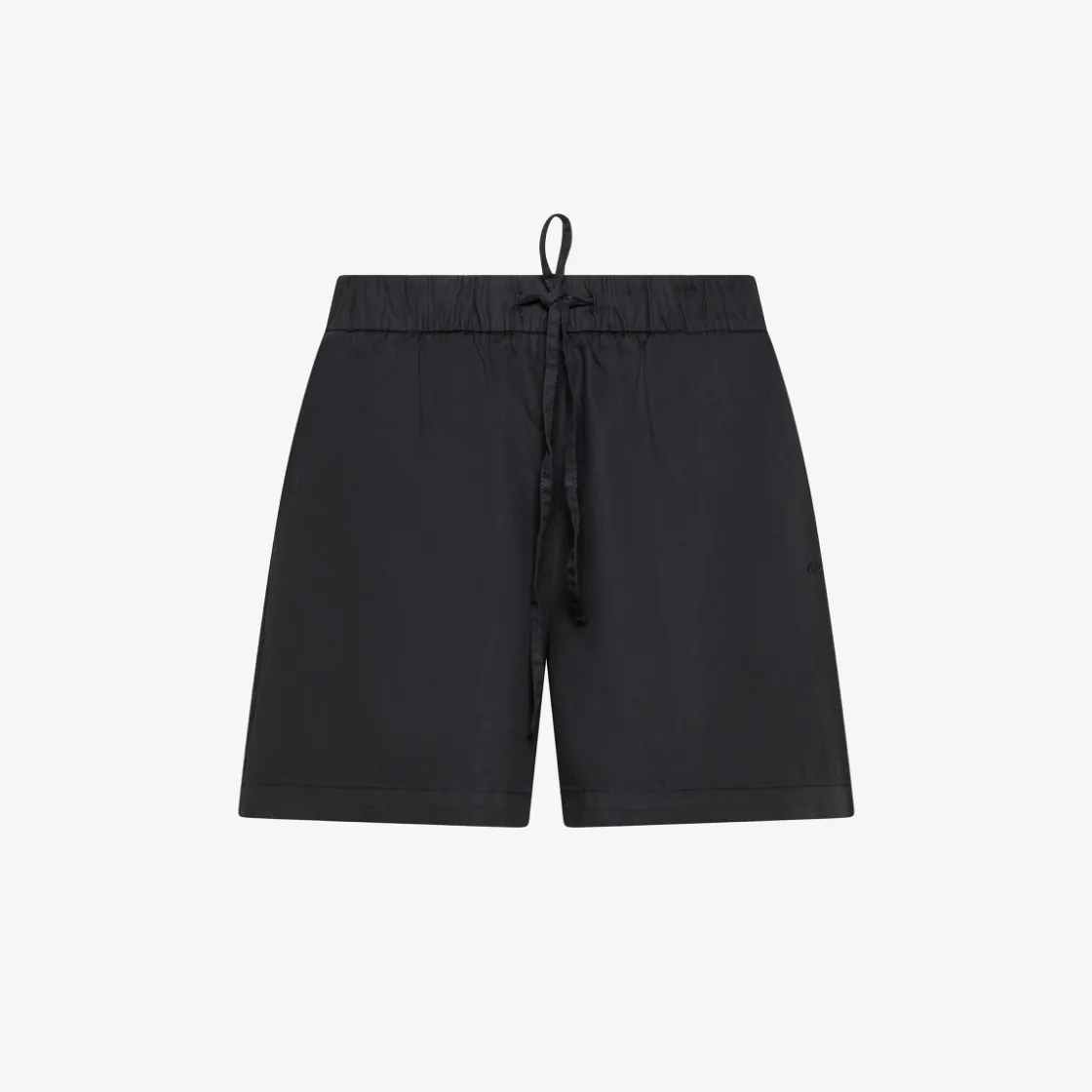 Hot Shorts in cotone nero Donna Pantaloni