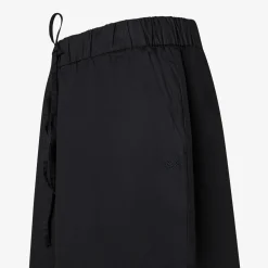 Hot Shorts in cotone nero Donna Pantaloni