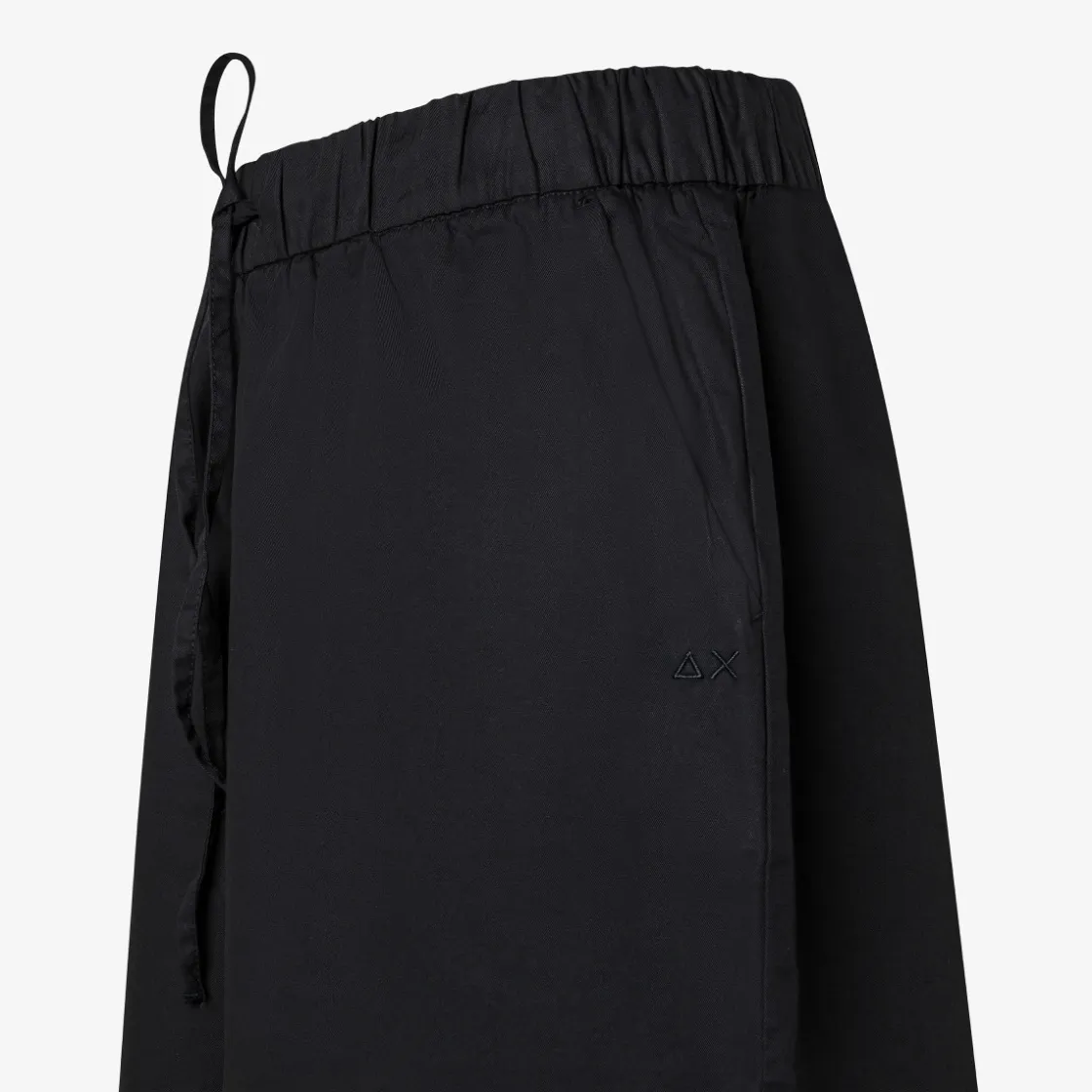 Hot Shorts in cotone nero Donna Pantaloni