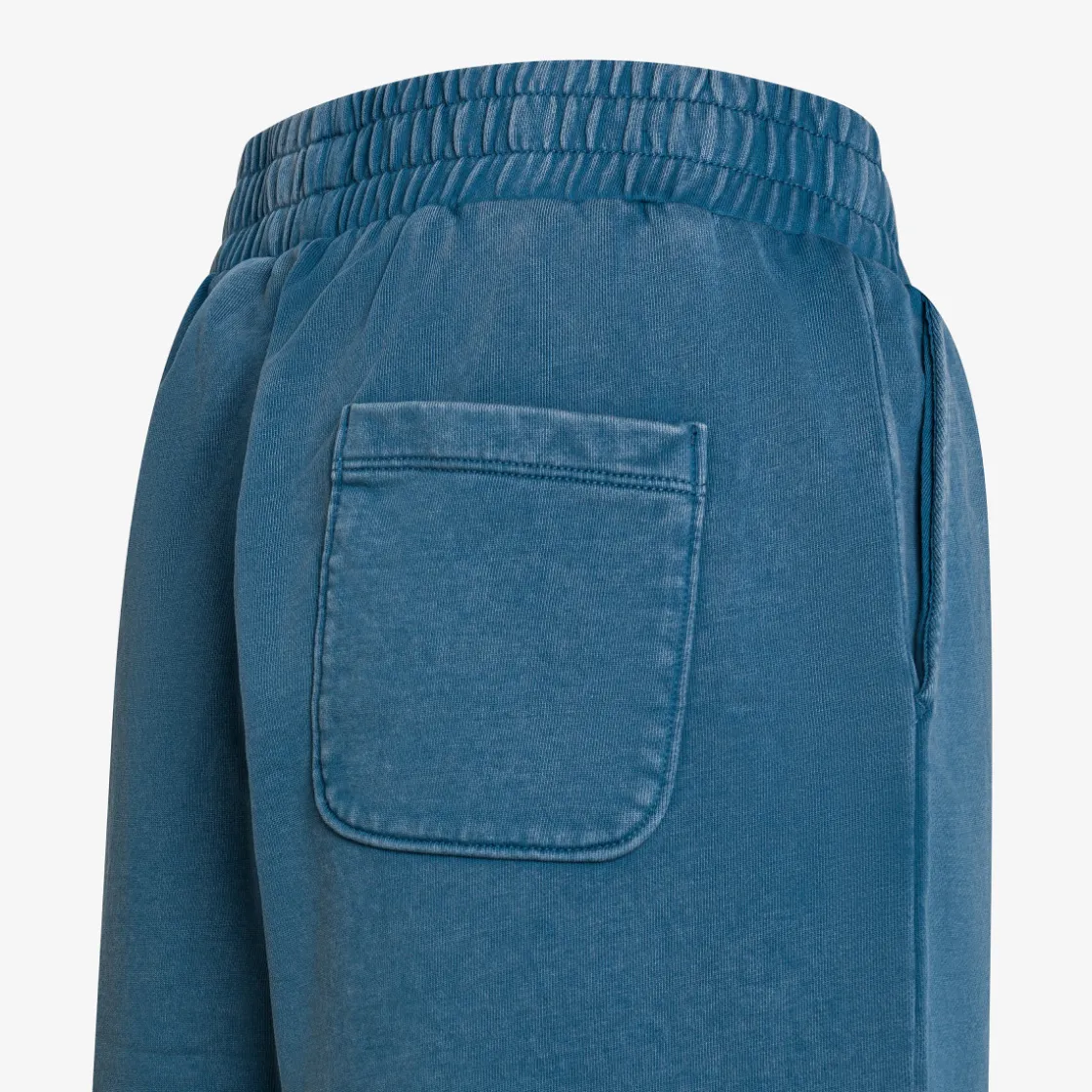 Discount Shorts in felpa avio scuro con trattamento marble Donna Pantaloni|Felpe