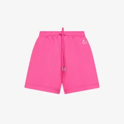 Best Shorts in felpa di cotone fucsia Donna Pantaloni|Felpe
