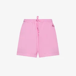 Fashion Shorts in felpa di cotone geranio Donna Pantaloni|Felpe