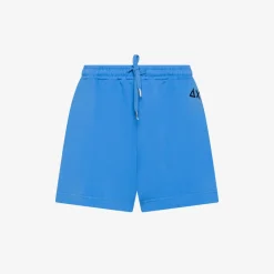 New Shorts in felpa di cotone grigio chiaro Donna Pantaloni|Felpe