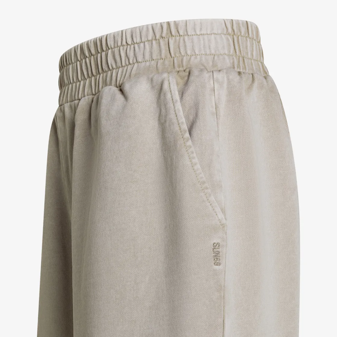 Discount Shorts in felpa stone con trattamento marble Donna Pantaloni|Felpe