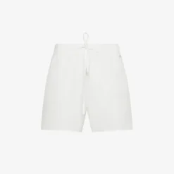 New Shorts in lino bianco Donna Pantaloni|Beachwear Donna