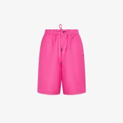 Best Shorts in lino fucsia con coulisse Donna Pantaloni