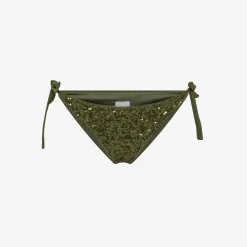 Discount Slip mare con paillettes verde scuro Donna Costumi Donna