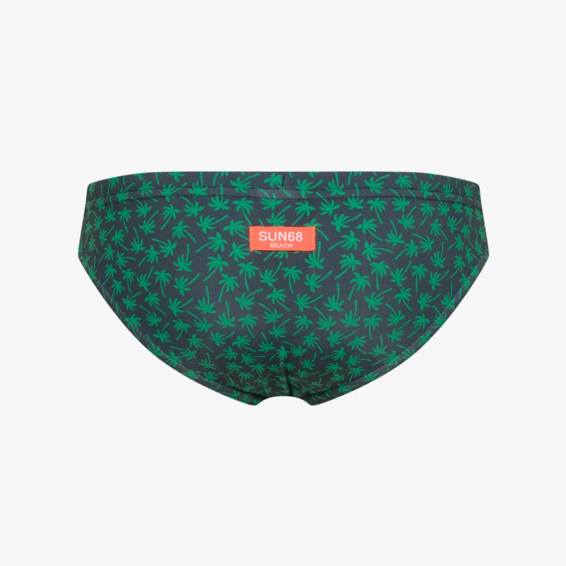 Fashion Slip mare con stampa blu navy e verde prato Costumi Bimbo