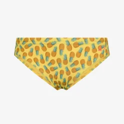 Sale Slip mare con stampa giallo e arancio Costumi Bimbo