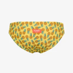 Sale Slip mare con stampa giallo e arancio Costumi Bimbo