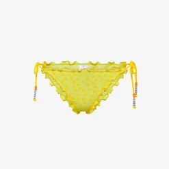 Sale Slip mare con stampa giallo fluo e giallo Donna Costumi Donna