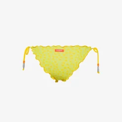 Sale Slip mare con stampa giallo fluo e giallo Donna Costumi Donna