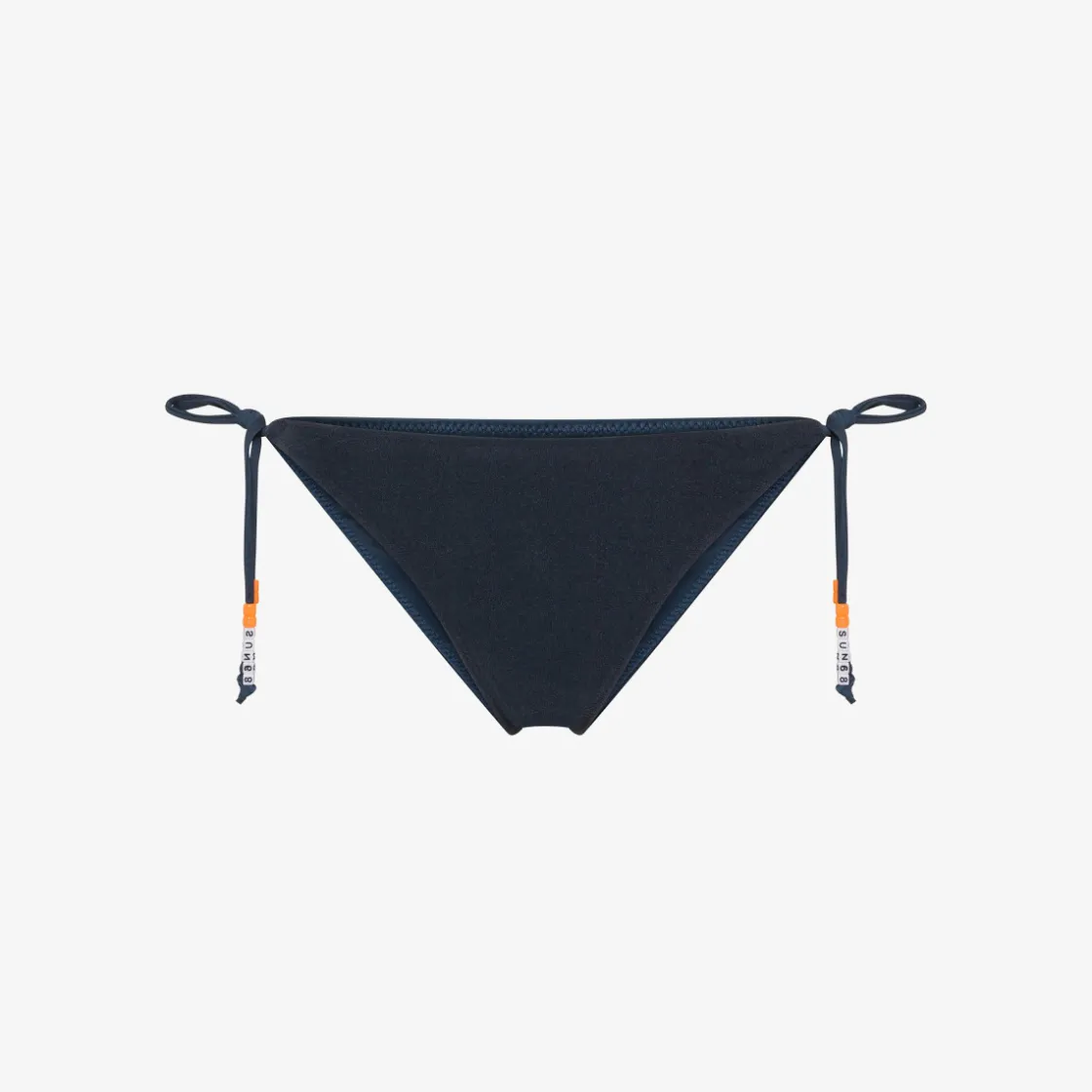 Outlet Slip mare in ciniglia blu navy Donna Costumi Donna