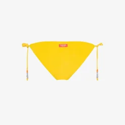 Clearance Slip mare in ciniglia giallo Donna Costumi Donna