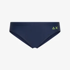 Discount Slip mare in lycra® blu navy Costumi Bimbo