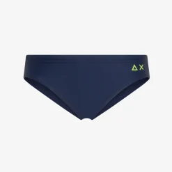 Discount Slip mare in lycra® blu navy Costumi Bimbo