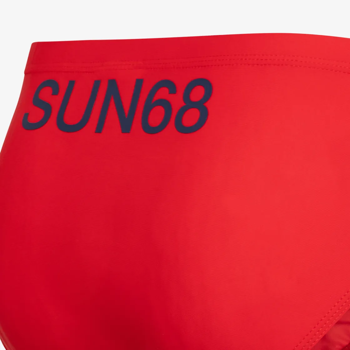Fashion Slip mare in lycra® rosso fuoco Uomo Costumi Uomo
