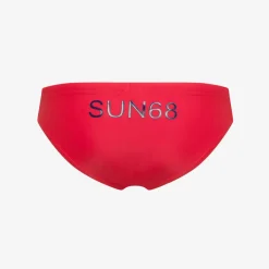 New Slip mare in lycra® rosso fuoco Costumi Bimbo