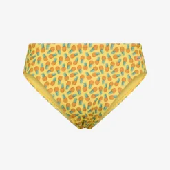 Outlet Slip mare in lycra® stampata gialla e arancio Uomo Costumi Uomo