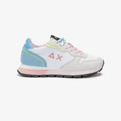 Sale Sneaker Ally Color Explosion in suede e nylon bianco Donna Scarpe|Donna