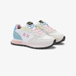Sale Sneaker Ally Color Explosion in suede e nylon bianco Donna Scarpe|Donna