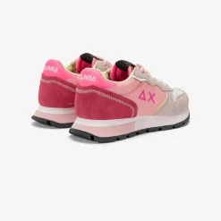 Fashion Sneaker Ally Color Explosion in suede e nylon porcellana Donna Scarpe|Donna