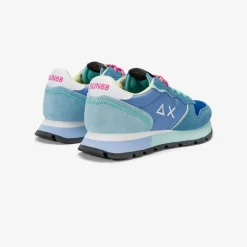 Clearance Sneaker Ally Color Explosion in suede e nylon avio Donna Scarpe|Donna