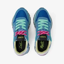 Clearance Sneaker Ally Color Explosion in suede e nylon avio Donna Scarpe|Donna