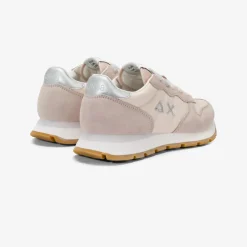 Outlet Sneaker Ally Gold Silver in suede e nylon nero Donna Scarpe|Donna
