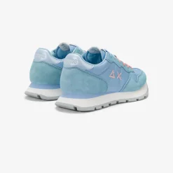 Hot Sneaker Ally in suede e nylon azzurro Donna Scarpe|Donna