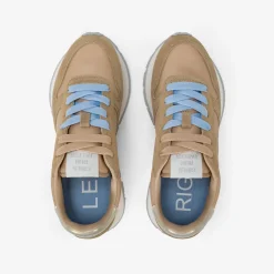 Sale Sneaker Ally in suede e nylon beige Donna Scarpe|Donna