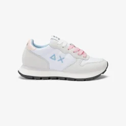 Fashion Sneaker Ally in suede e nylon bianco Donna Scarpe|Donna