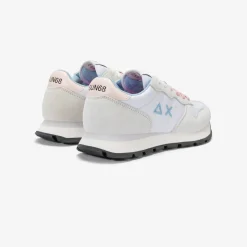 Fashion Sneaker Ally in suede e nylon bianco Donna Scarpe|Donna