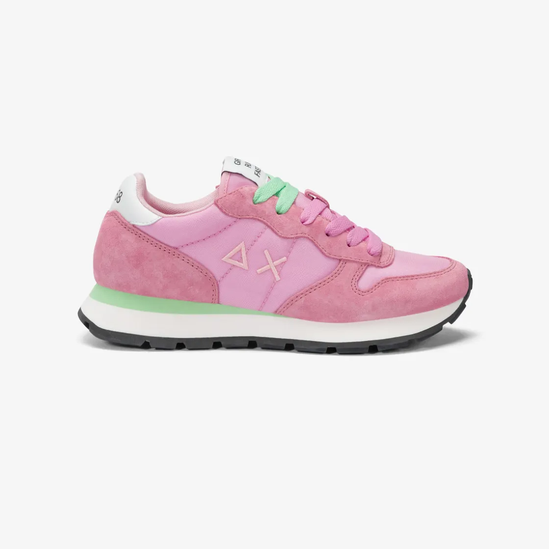 Hot Sneaker Ally in suede e nylon ciclamino Donna Scarpe|Donna