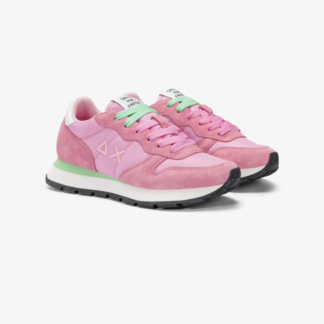 Hot Sneaker Ally in suede e nylon ciclamino Donna Scarpe|Donna