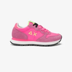 Online Sneaker Ally in suede e nylon fucsia fluo Donna Scarpe|Donna