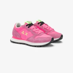 Online Sneaker Ally in suede e nylon fucsia fluo Donna Scarpe|Donna