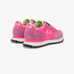 Online Sneaker Ally in suede e nylon fucsia fluo Donna Scarpe|Donna