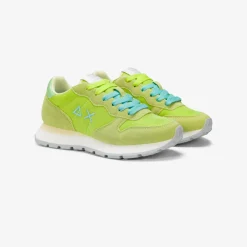 Best Sneaker Ally in suede e nylon giallo lime Donna Scarpe|Donna