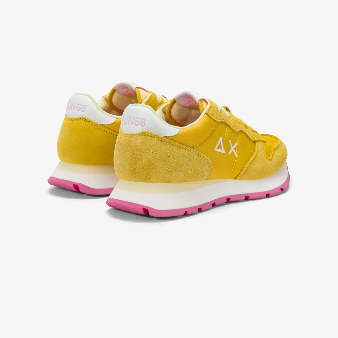 Clearance Sneaker Ally in suede e nylon giallo Donna Scarpe|Donna