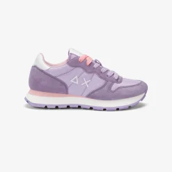 Clearance Sneaker Ally in suede e nylon lilla Donna Scarpe|Donna