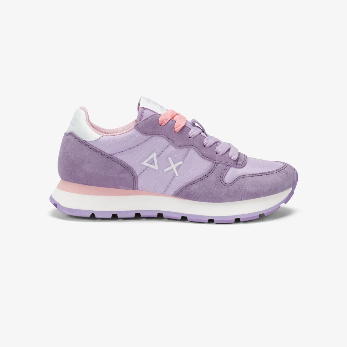 Clearance Sneaker Ally in suede e nylon lilla Donna Scarpe|Donna