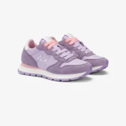 Clearance Sneaker Ally in suede e nylon lilla Donna Scarpe|Donna